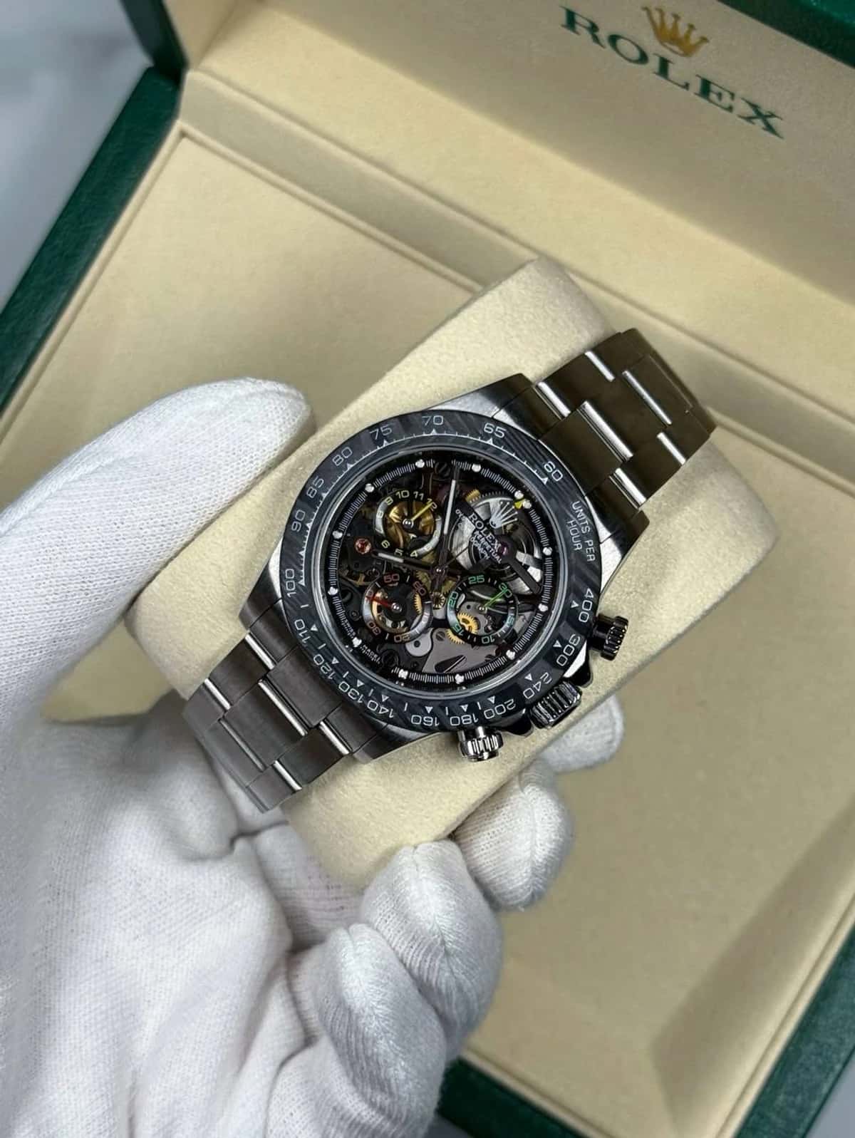 Daytona Skeleton Custom 40 mm - Thumbnail 6