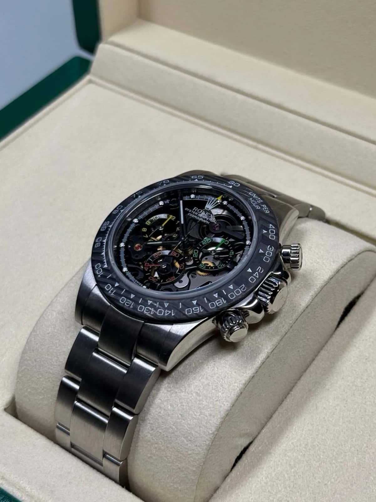 Daytona Skeleton Custom 40 mm - Thumbnail 4