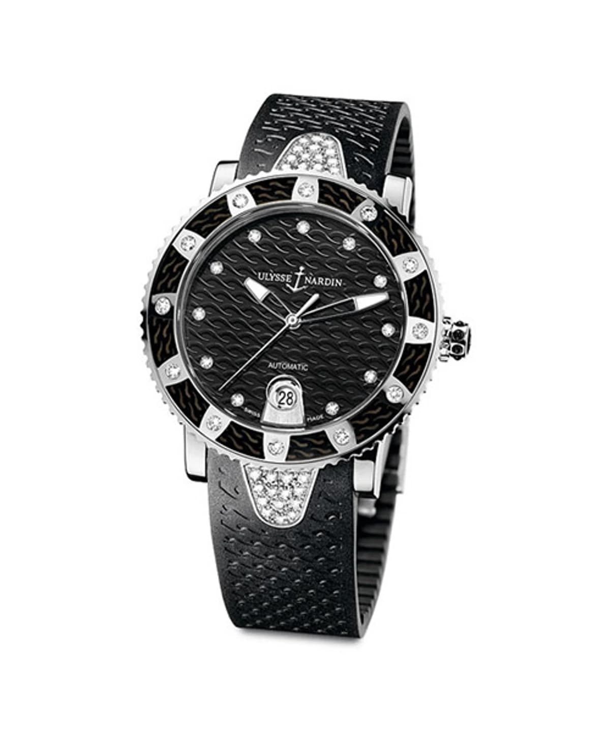 Marine Diver Black Wave