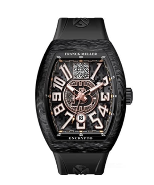 Franck Muller Vanguard Encrypto Carbon Nr 45 mm